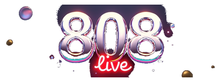 808 live logo